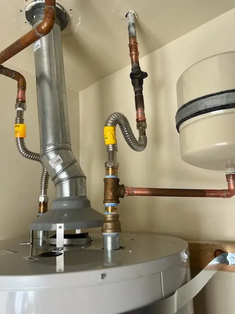 Water heater installation and plumbing repair in Irvington